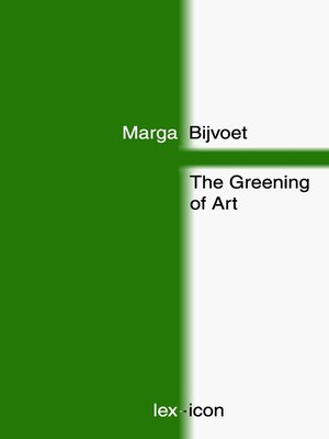cover image of The Greening of Art
